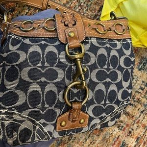 Coach Signature Shoulder Handbag